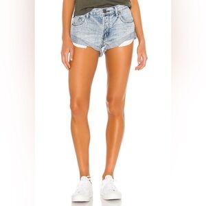 NWT ONE TEASPOON Bandits Denim Short in Salty Dog